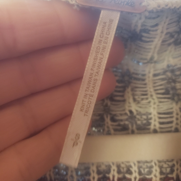 Free People Multicolor Hooded Knit Duster Cardigan - Picture 4 of 4